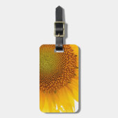 Sonnenblume Gepäckanhänger (Vorderseite vertikal)