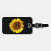 Sonnenblume-Gepäckanhänger Gepäckanhänger (Vorderseite horizontal)