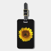 Sonnenblume-Gepäckanhänger Gepäckanhänger (Vorderseite vertikal)