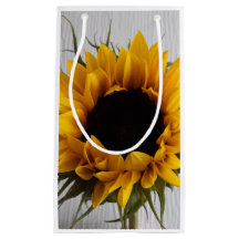Sonnenblume-Geschenk-Tasche