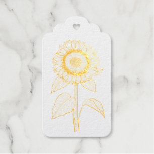 Sonnenblume Geschenkanhänger