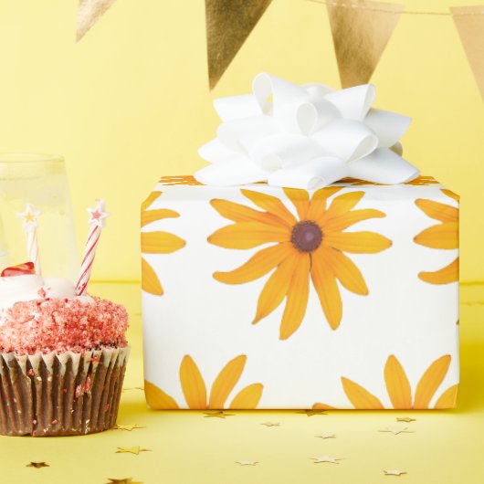 Sonnenblume Geschenkpapier (Geburtstagsparty)