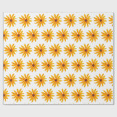 Sonnenblume Geschenkpapier (Flach)