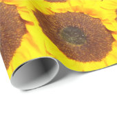 Sonnenblume Geschenkpapier (Rolleneckpunkt)