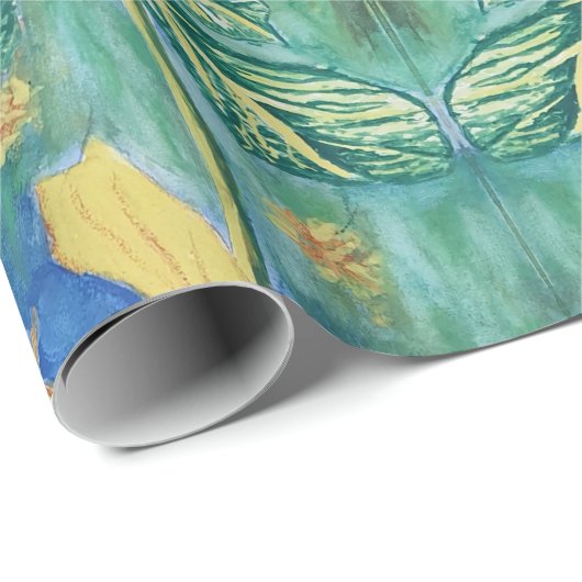 Sonnenblume Geschenkpapier (Rolleneckpunkt)