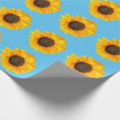 Sonnenblume Geschenkpapier (Ecke)