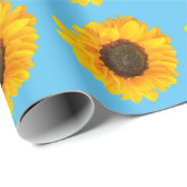 Sonnenblume Geschenkpapier (Rolleneckpunkt)