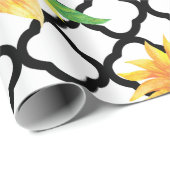 Sonnenblume Geschenkpapier (Rolleneckpunkt)