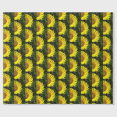 Sonnenblume Geschenkpapier (Flach)