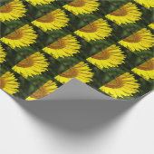 Sonnenblume Geschenkpapier (Ecke)
