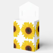 Sonnenblume Geschenkschachtel (Geöffnet)