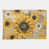 Sonnenblume Geschirrtuch (Horizontal)