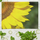 Sonnenblume Geschirrtuch (Gefaltet)