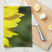 Sonnenblume Geschirrtuch (Viertel Falte)