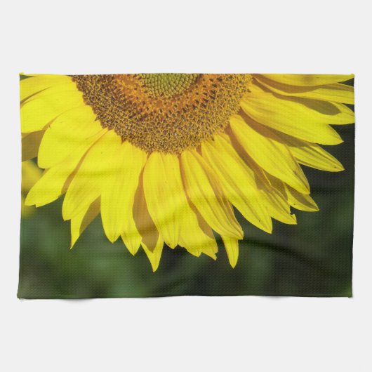 Sonnenblume Geschirrtuch (Horizontal)