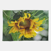 Sonnenblume Geschirrtuch (Horizontal)