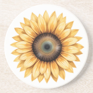 Sonnenblume Getränkeuntersetzer