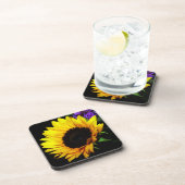Sonnenblume Getränkeuntersetzer (Rechte Seite)