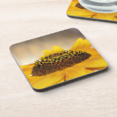 Sonnenblume Getränkeuntersetzer (Linke Seite)