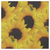 Sonnenblume-Gewebe-Sonnenblume-Gewebe-Baumwolle Stoff (Nahaufnahme)