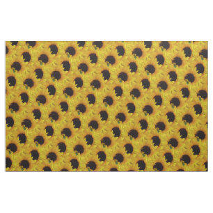 Sonnenblume-Gewebe-Sonnenblume-Gewebe-Baumwolle Stoff