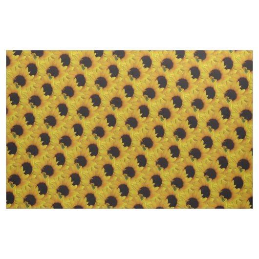 Sonnenblume-Gewebe-Sonnenblume-Gewebe-Baumwolle Stoff (Fat Quarter (45,7 x 55,9 cm))