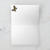 Sonnenblume, Glücklicher Muttertag! Karte (Innenseite)