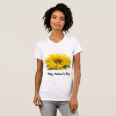 Sonnenblume - Glücklicher Muttertag T-Shirt (Vorne ganz)