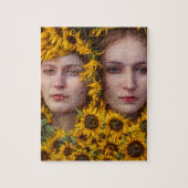 Sonnenblume Goddesses Jigsaw Puzzle (Vertikal)