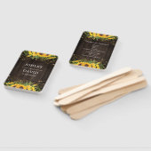 Sonnenblume Gold String Lights Rustikale Hochzeit Fächer (Non-assembled)