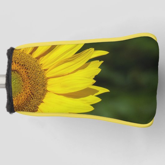 Sonnenblume Golf Head Cover Headcover (Vorderseite)