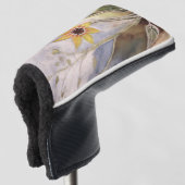 Sonnenblume Golf Headcover (3/4 Vorderseite)