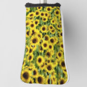 Sonnenblume Golf Headcover (Rotieren 90)