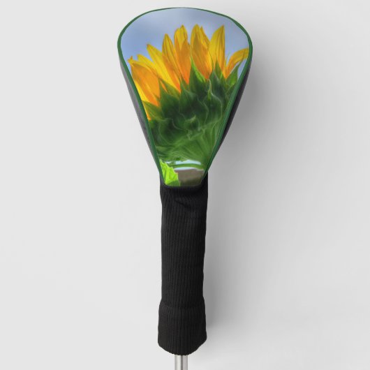 Sonnenblume Golf Headcover (Vorderseite)