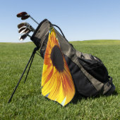 Sonnenblume Golfhandtuch (Gras)