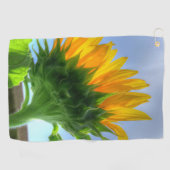 Sonnenblume Golfhandtuch (Horizontal)