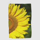 Sonnenblume Golfhandtuch (Vorderseite)