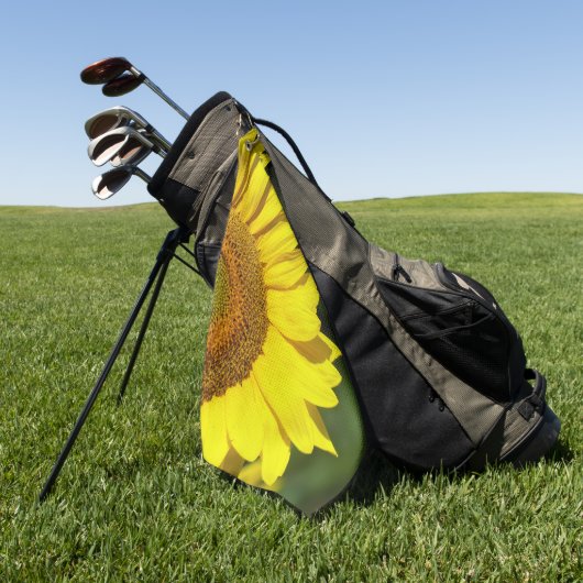 Sonnenblume Golfhandtuch (Gras)