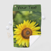 Sonnenblume Golfhandtuch (Insitu)