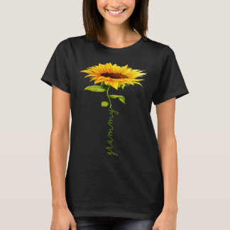 Sonnenblume Grammy Muttertag Blumenstrauß Matchin T-Shirt