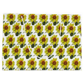 Sonnenblume Große Geschenktaschen Große Geschenktüte (Rückseite)