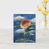 Sonnenblume-Gruß-Karte Karte (Gelbe Blume)