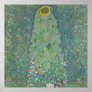Sonnenblume — Gustav Klimt (1907/08) Poster