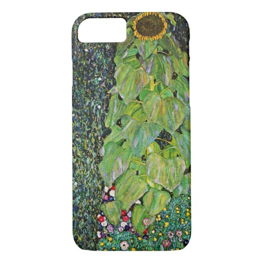 Sonnenblume Gustav Klimt Case-Mate iPhone Hülle (Rückseite)