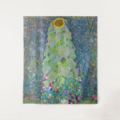 Sonnenblume | Gustav Klimt | Wandteppich (Vorderseite)