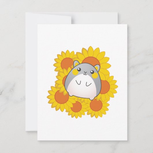 Sonnenblume Hamster (Vorderseite)