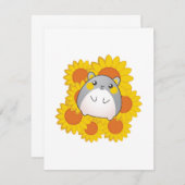 Sonnenblume Hamster (Vorne/Hinten)