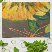 Sonnenblume Handtuch (Gefaltet)