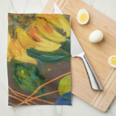 Sonnenblume Handtuch (Viertel Falte)