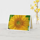 Sonnenblume Happy Birthday Card Karte (Gelbe Blume)